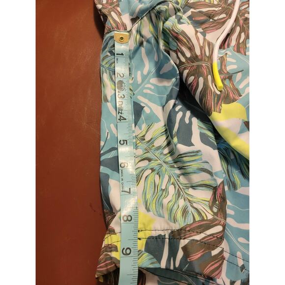 NWT American Eagle Multicolor Tropical Print Board Shorts Men's Size Large - Picture 15 of 15